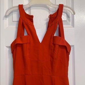 BCBGMaxAzria Sexy Orange Dress
